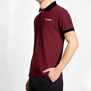 Camisetas Polo para Hombre Tallas S M 4XL disponible OEM streetwear ropa de moda transpirable a rayas para hombre Camisas Polo lisas - Product Image 2