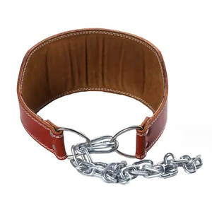 Custom Wholesale Cowhide Leather <b>Weight</b> Lifting Dip <b>Belt</b> Heavy Duty Weightlifting Dipping <b>Belt</b> Gym Strength Training <b>Belt</b> - Product Image 1