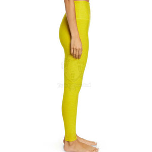 Leggings de Yoga para Mujer, Ropa Deportiva, Cintura Media, Diseño Sólido, Transpirables, de Secado Rápido, Pantalones Deportivos de Spandex/Nailon - Product Image 3