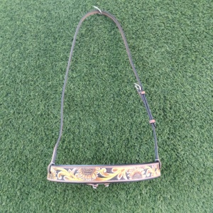 Equipo de equitación ecuestre occidental de cuero genuino 100%, accesorios de caballo de lujo con cuentas hechos a mano - Product Image 5