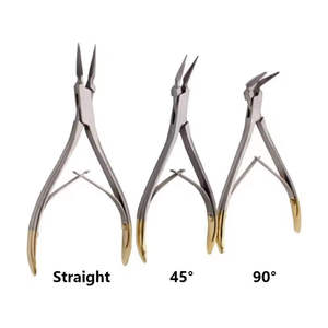 Fórceps de Extracción Dental, Instrumentos Quirúrgicos Médicos Reutilizables de Acero Inoxidable - Product Image 1
