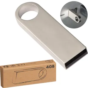 Chiavetta USB in Metallo Personalizzata da 4GB per Gadget Promozionali - Product Image 1