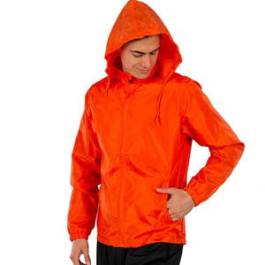 Wholesale Men's <b>Winter</b> Windbreaker Jacket Unisex Hooded High Street Style Waterproof Breathable Quick Dry Nylon/Polyester Zipper - Product Image 3