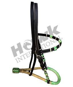 Gran oferta, cabeza occidental de cuero de caballo de calidad superior con cabeza Bosal y anudado para montar a caballo a un precio asequible - Product Image 5