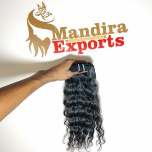 Vente en gros d'extensions de cheveux humains 100% Remy indiens non transformés meilleures tailles vague de corps de cuticule vague profonde lâche vague naturelle non - Product Image 4