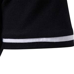 Camiseta de Golf de Manga Corta con Media Cremallera, Ajuste Delgado, 100% Algodón Transpirable, con Logotipo Personalizado al por Mayor para Hombre y Mujer - Product Image 5