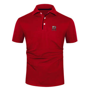 Polos de Hombre de Color Sólido de Alta Calidad, Polos de Hombre de Corte Ajustado, Polos de Hombre con Logotipo Personalizado - Product Image 1