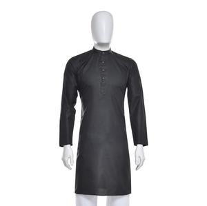 Premium Quality Classic Black <b>Kurta</b> Pajama for Wedding Functions Religious Events and Casual Use Available for Affordable Price - Product Image 1