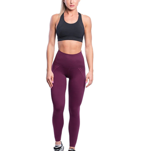 Venta al por mayor de alta calidad de las mujeres de entrenamiento mallas de compresión/OEM servicio de ropa deportiva medias de compresión para las mujeres Leggings - Product Image 2