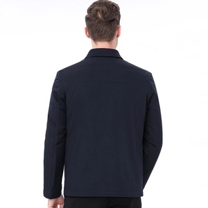 2024 hommes Simple fermeture éclair Baseball manteau nouvelle entreprise Bomber veste col montant grande taille 4XL haute rue coton toile hiver - Product Image 2