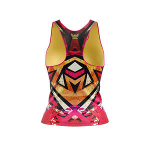 Camiseta sin Mangas para Mujer, Tallas Grandes, Cómoda, de Alta Calidad, MOQ Bajo, Ajuste Delgado, Ecológica, de Secado Rápido, en Algodón/Fibra de Bambú, para Fitness - Product Image 5