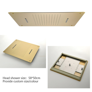 High-End Badkamer Plafond Doucheset 580*<span class=keywords><strong>500Mm</strong></span> Regendouchekop Met Thermostatische Omleidingmengkraan - Product Image 6