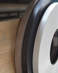 Suministro de fábrica personalizado Color sólido grano de madera Color <span class=keywords><strong>PVC</strong></span>/ABS bandas de borde - Product Image 6
