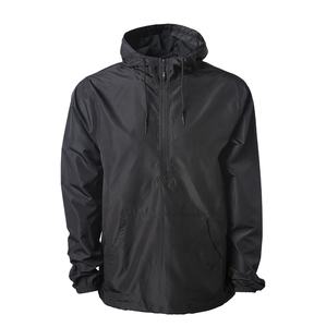 Chaqueta cortavientos con capucha y cremallera vintage de nailon fino empacable en blanco personalizado al por mayor 2026 para hombre chaqueta transpirable 2026 - Product Image 5