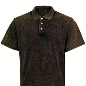 Polo profesional de alta calidad para hombre, estampado transpirable personalizado, venta al por mayor, recién llegado, polos informales de talla grande para hombre - Product Image 1