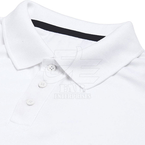 Polos de hombre de alta calidad 100% algodón, manga corta, diseño personalizado compatible con la venta - Product Image 2