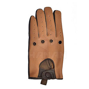 Gants en cuir respirants à la mode personnalisés pour hommes pour l'extérieur Gants de conduite chauds pour l'hiver avec écran tactile-Prix de gros - Product Image 4