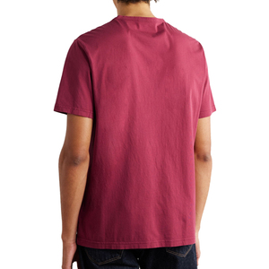 T-shirt à manches courtes col rond en coton biologique 100 % tricoté pour homme, OEM, faible MOQ, écoresponsable, avec inspection qualité à 100 % - Product Image 6