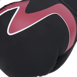 100% Guantes de boxeo de entrenamiento de alta calidad 12oz Nombre personalizado Venta al por mayor Guantes de lucha de cuero PU - Product Image 4