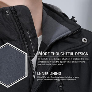 Veste de ski sur mesure Streetgrace pour l'hiver Tissu imperméable fournisseur OEM avec logo de marque de distributeur disponible - Product Image 3