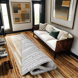 Alfombra Moderna Goldenmoon para Sala de Estar, Grande, Personalizable, Ecológica, de Chenilla Turca, Antideslizante, Apta para Mascotas, para Uso Doméstico - Product Image 1