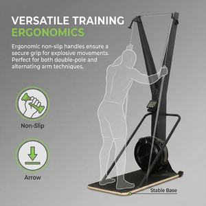 Máquina de Esquí de Interior de Alta Resistencia VIGFIT con Soporte de Piso para Gimnasio Comercial, Estudio, Rendimiento Deportivo, Ejercicio de Cuerpo Completo - Product Image 2