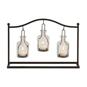 Porte-bougie en métal élégant de designer pour la décoration de la maison, le style de table et les occasions spéciales - Product Image 4