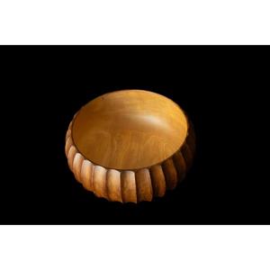 Pure Beechwood Salad <b>Bowl</b> for Healthy Meals Outdoor <b>Picnic</b> and Simple Home Decor - Product Image 6