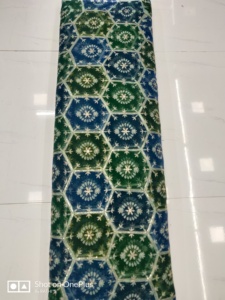 Listo para Stock Imprimir con Zari Sequence Tebby Tela de seda para mujer Ropa Tela impresa para venta de exportación - Product Image 4