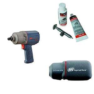 Llave Neumática de 1/2 Pulgada con Kit de Lubricación y Funda Protectora para Herramientas - Product Image 1