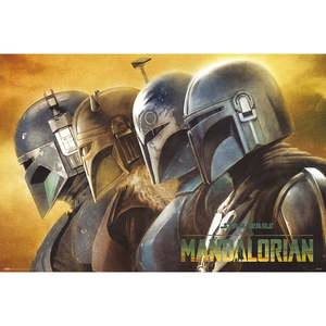 Season 3 Mandalorians <b>Poster</b> Digital Printing Techniques Focusing on Intriguing Graphics From the Mandalorian - Product Image 1