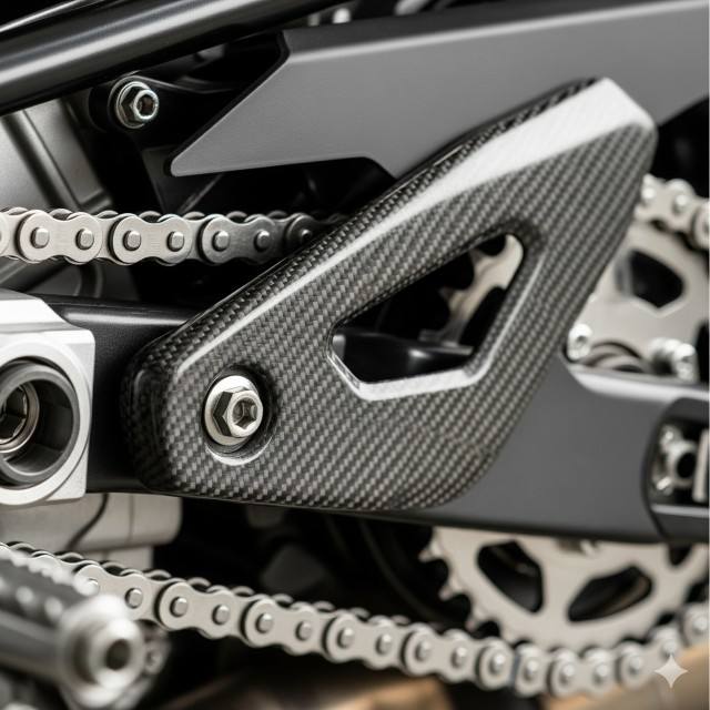 Durable Plastic Motorcycle Chain Guards for All Riders