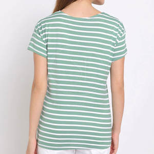 Gran oferta, camisetas de algodón de talla grande XL para mujer, estilo informal, último diseño, ropa de calle con estampado de verano, suministro al por mayor - Product Image 4