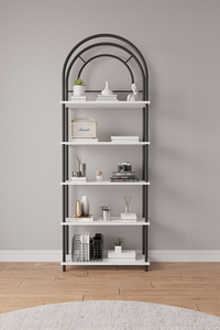 Bookcase 5 Layer Display Rack for Books, Plants and Home <b>Decor</b> Living Room <b>Bookshelf</b> and Display Storage Rack - Product Image 6