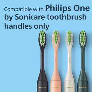 Cabezales de cepillo Philips One by Sonicare, paquete de 2, blancos BH1022/07 - Product Image 5