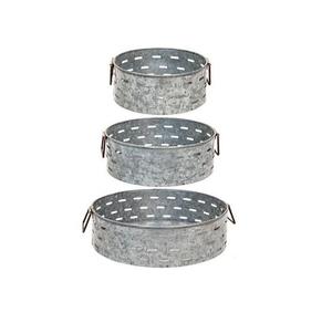 Plateau de service galvanisé de qualité supérieure à 3 niveaux avec forme et taille personnalisées. Excellent taux de Rana Overseas Inc. - Product Image 4