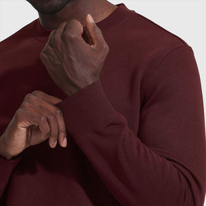 Vêtement de sport décontracté pour homme, logo personnalisé en gros, ensemble de survêtement 2 pièces, pull à manches longues, jogging, survêtement uni, taille plus - Product Image 5