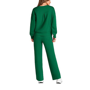 Maxgarment chándales de invierno de alta calidad con capucha para imprimir tallas grandes mujeres chándal de bloque de color - Product Image 2