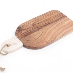 Tabla de Cortar Redonda de Madera Natural Personalizada para Cocina, Venta al por Mayor de Fábrica, 1.5 cm de Grosor, Apta para Lavavajillas - Product Image 1