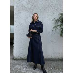 Ensemble jupe et veste en jean pour femme, série 1800 - Product Image 2