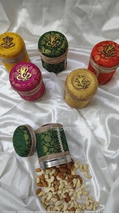 Dabba Laddo de acero inoxidable, cajas de almacenamiento de alimentos, Dabba, boda, Shagun, Bhaji, cajas de regalo tradicionales para invitados - Product Image 3