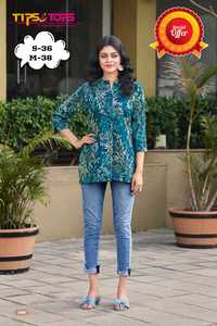 Plazo et kurta court ensemble 3 pièces kurta plazo ensemble longues dames kurtis pour femmes en inde ethnique indien vêtements pour femmes - Product Image 2