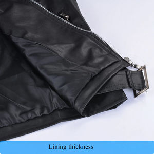 Automne hommes veste en cuir artificiel mâle manteau décontracté Casaco Masculino hommes vêtements moto veste homme coupe-vent - Product Image 4