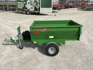 Buy New Mini Dump Trailer 36x5 Single Axle 2KBumper Pull Bumper Farming Tractor Hydraulic Dump Spreader Gate Cambar 3-Year - Product Image 5