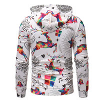 Nuevo Diseño, Sudaderas con Capucha para Hombre, Tallas Grandes, Color Blanco Hueso, Transpirables, de Poliéster, con Bordado en Relieve 3D, para Verano e Invierno