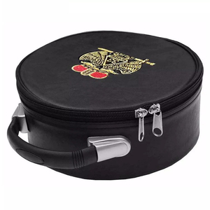 Funda de color personalizado Masonic Regalia Crown hecha de tela duradera y material de base de cuero ronpex - Product Image 2