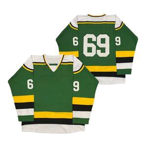 Maillots de hockey sur glace personnalisés en gros pour adultes, tissu respirant, séchage rapide, antibactérien, design écologique pour - Product Image 3