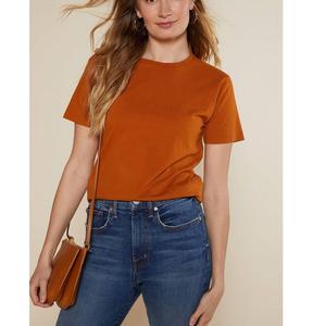 Camisetas de peso pesado para mujer, camiseta informal para mujer, camiseta de gran tamaño, transpirable, 100% algodón, proveedor de BD - Product Image 4