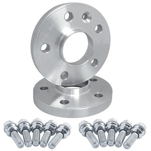 Espaciadores de rueda de 2 piezas de 12 mm 5x112 con centrado de 66.6 y tornillos - Product Image 1