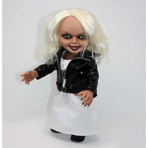 Muñeca Tiffany Hablante de Bride of Chucky, Muñeca de Vinilo de 15 Pulgadas para Niñas, Modelo Musical de Dibujos Animados y Juguete Suave DIY de Material PC - Product Image 4